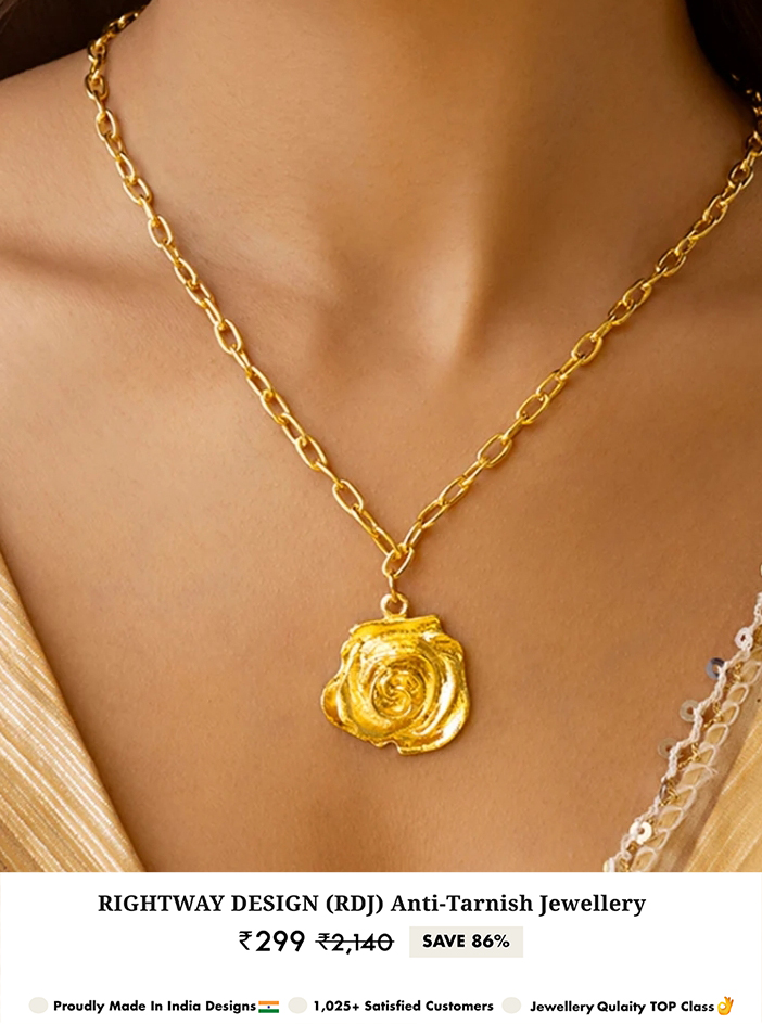 exquisite gold necklace with anti-tarnish finish-#Jewelry #LuxuryNecklace