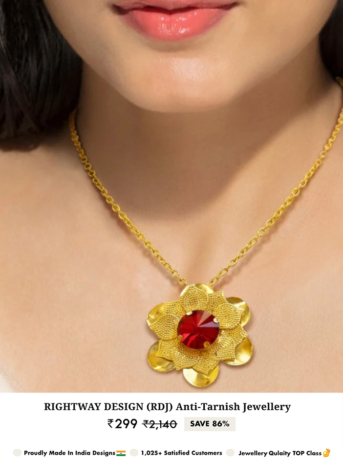 exquisite gold necklace with anti-tarnish finish-#Jewelry #LuxuryNecklace